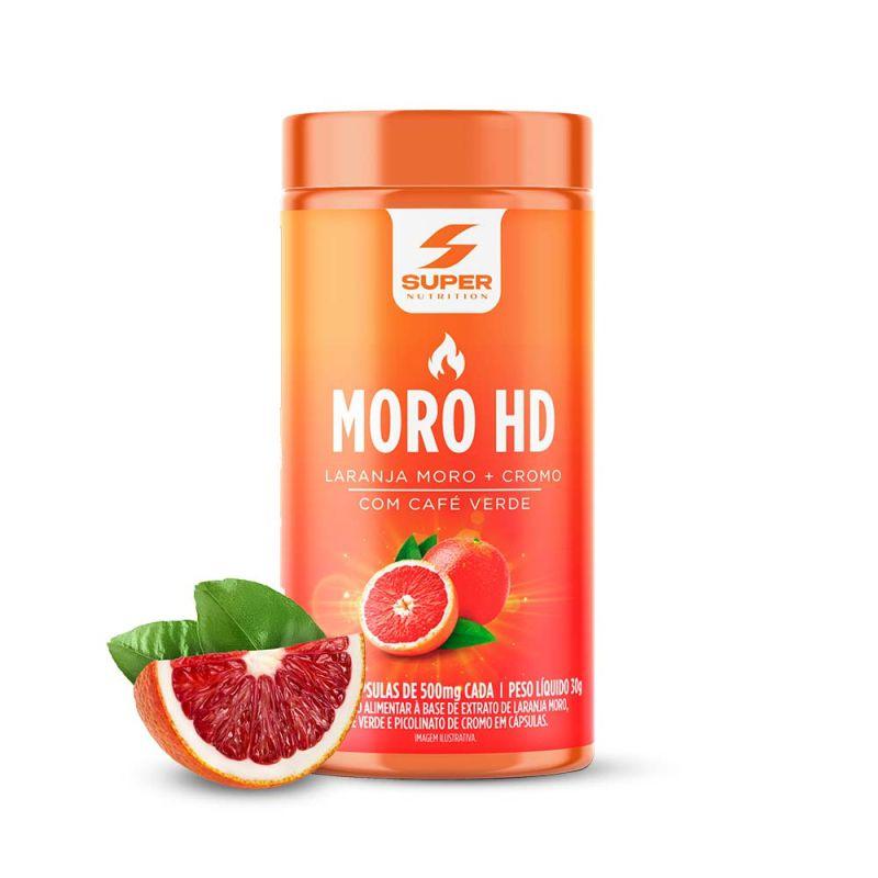 Moro HD Laranja Moro, Café verde e Cromo (60 cápsulas